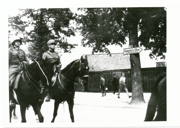 Tilsit, Militär im Herbst 1936