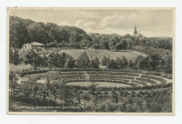 Insterburg, Freilichtbühne und Sportplatz