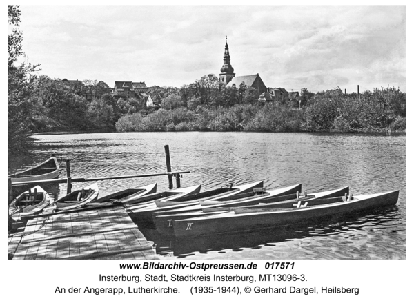 Insterburg, An der Angerapp, Lutherkirche