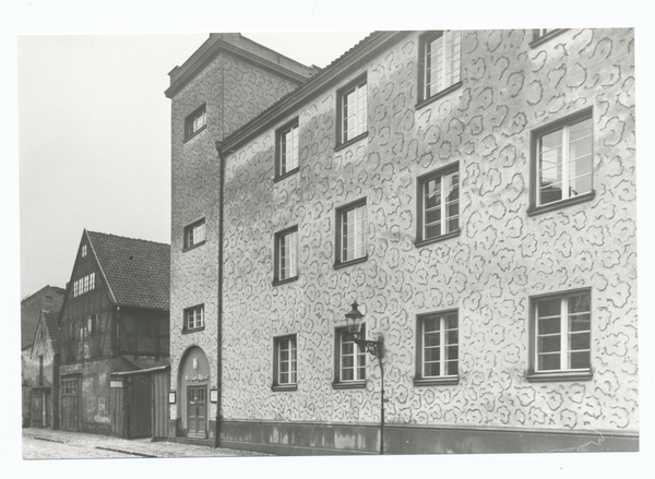 Tilsit, Wasserstraße 30, Ecke Goldschmiedestraße, Stadtbücherei und Grenzlandmuseum