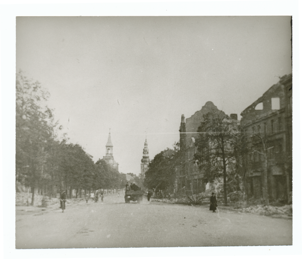 Tilsit, Deutsche Straße nach der Zerstörung