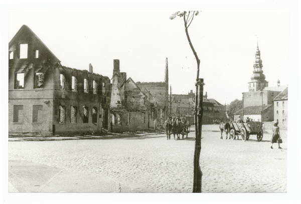 Tilsit, Dammstr. nach der Zerstörung