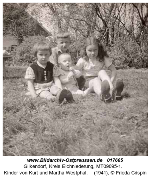 Gilkendorf, Kinder von Kurt und Martha Westphal