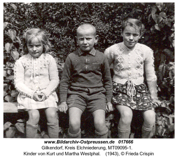 Gilkendorf, Kinder von Kurt und Martha Westphal