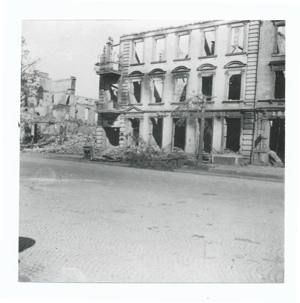 Tilsit, Deutsche Straße, nach der Zerstörung ?