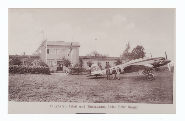 Tilsit-Teichort, Flughafen und Restaurant, Inh. Fritz Mans