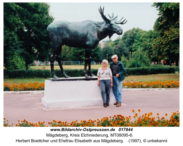 Herbert Boettcher und Ehefrau Elisabeth aus Mägdeberg