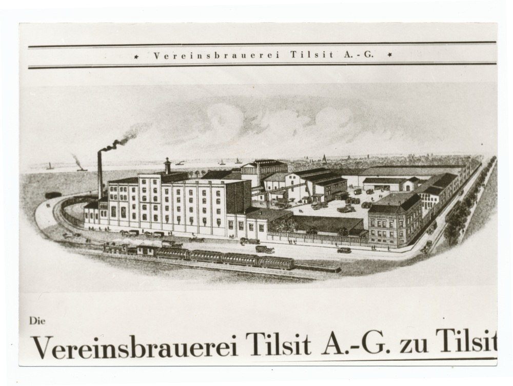 Tilsit, Stolbecker Straße 9, Vereinsbrauerei Tilsit A.-G.