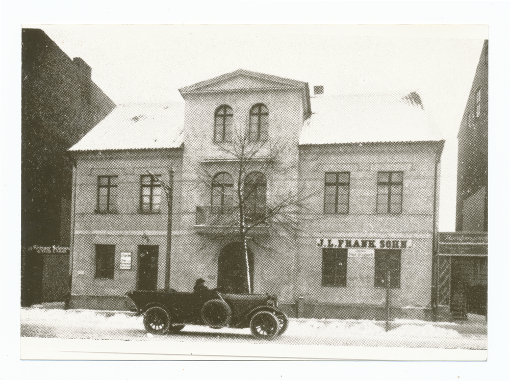 Tilsit, Hohe Str., I. L. Frank Sohn, Kurzwaren-Großhandlung, Hohe Str. 89