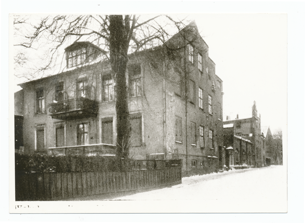 Tilsit, Kirchenstr, Ecke Fabrikstr., Seifenfabrik Schwenner und Hummel, Wohnhaus mit anschließendem Fabrikgebäude, Kirchenstr. 13