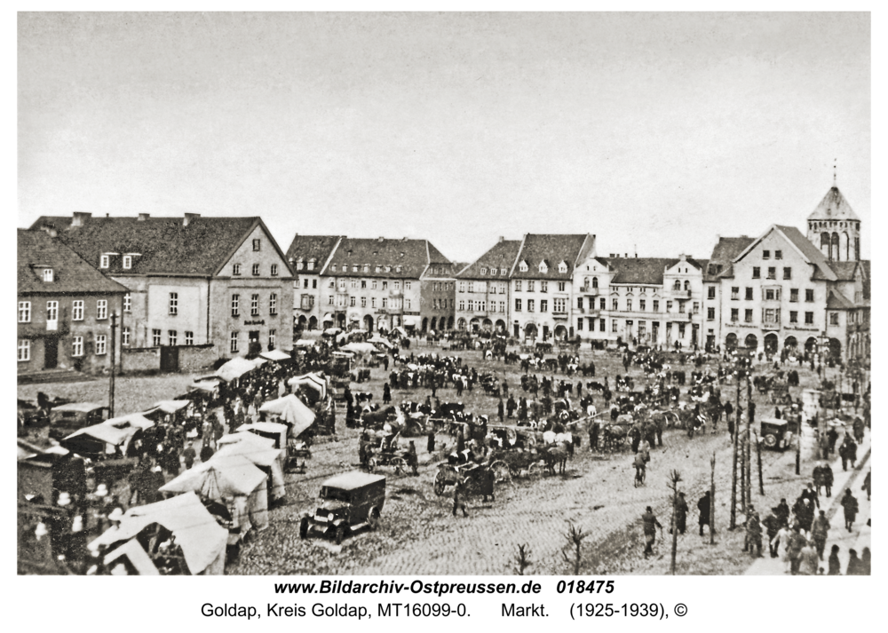 Goldap, Markt