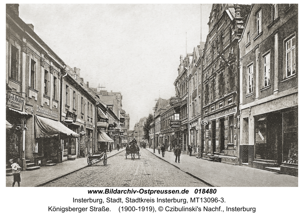 Insterburg, Königsberger Straße