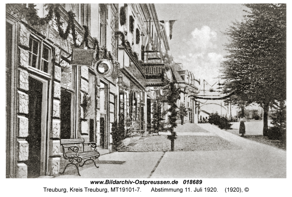 Treuburg, Abstimmung 11. Juli 1920