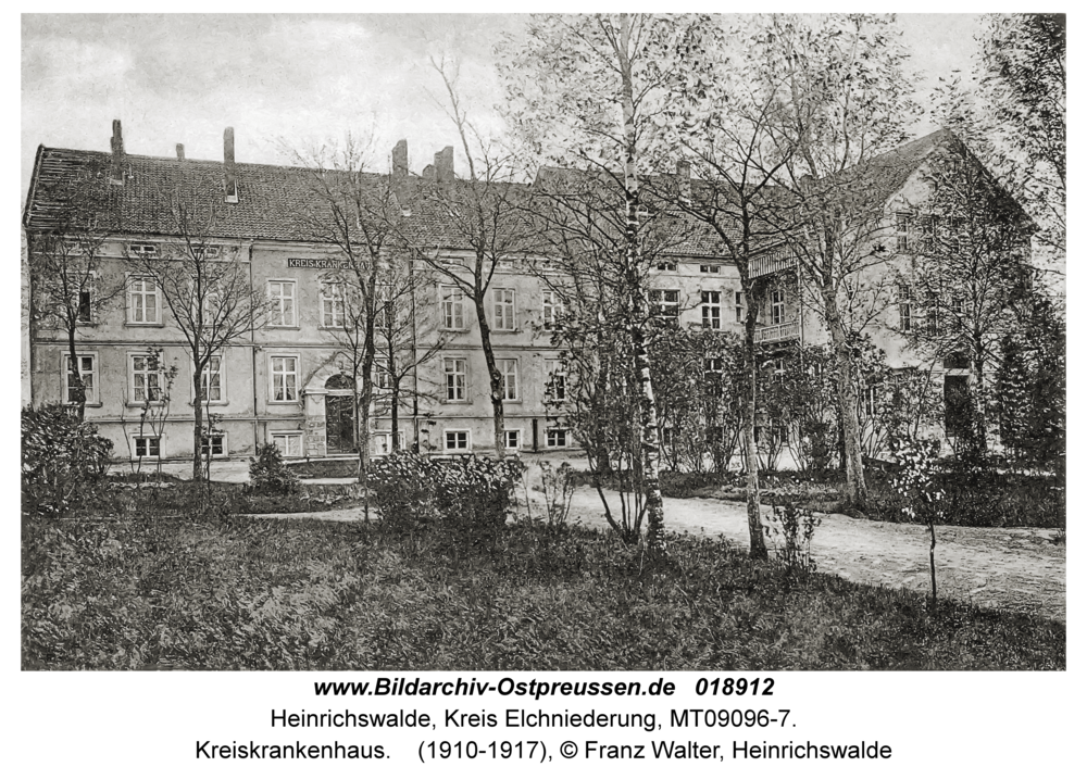 Heinrichswalde, Kreiskrankenhaus