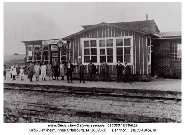 Groß Dankheim, Bahnhof