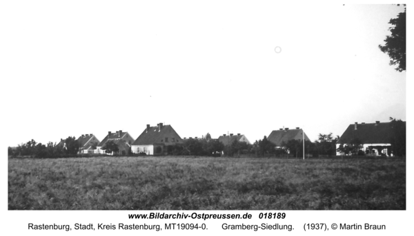 Rastenburg, Gramberg-Siedlung