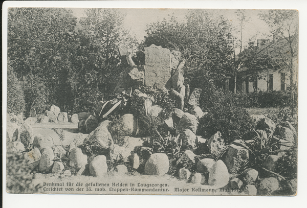 Laugßargen, Kriegsdenkmal