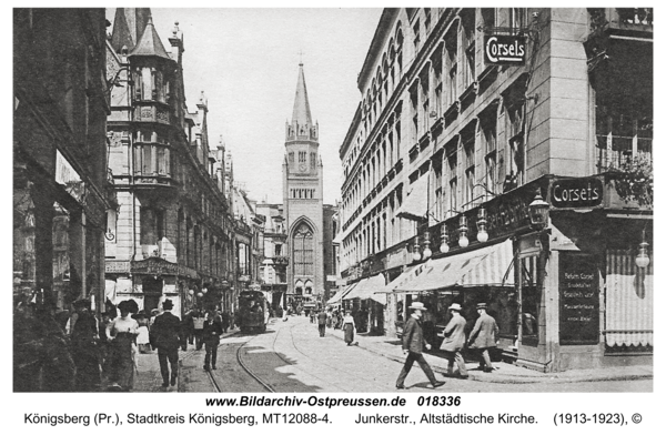 Königsberg, Junkerstr., Altstädtische Kirche