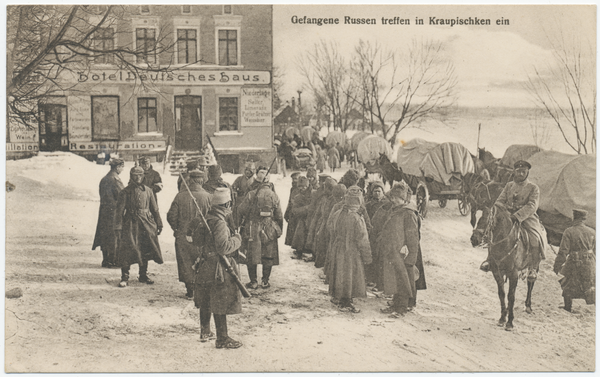 Breitenstein fr. Kraupischken, Russische Gefangene