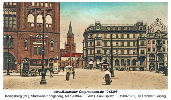 Königsberg, Am Gesekusplatz
