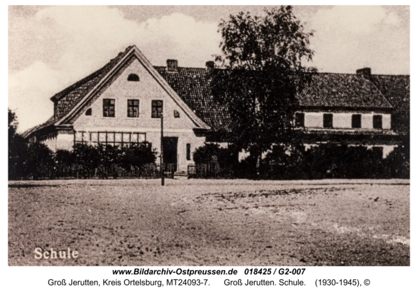 Groß Jerutten. Schule