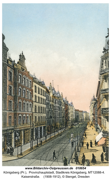 Königsberg, Kaiserstraße