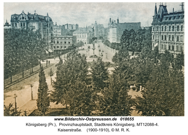 Königsberg, Kaiserstraße