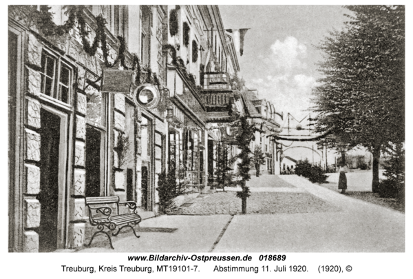 Treuburg, Abstimmung 11. Juli 1920