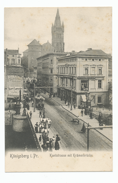 Königsberg, Kantstraße, Krämerbrücke