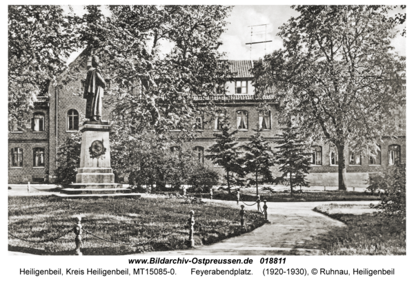 Heiligenbeil, Feyerabendplatz