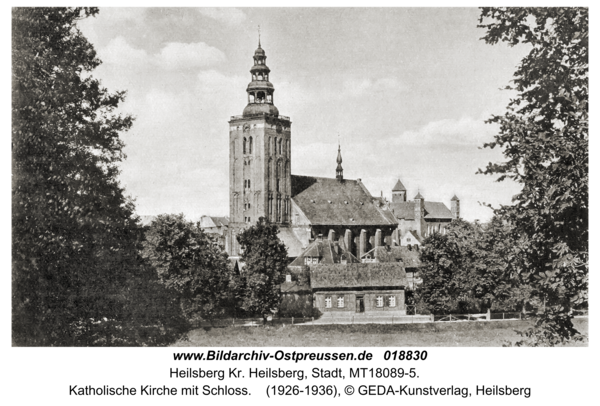 Heilsberg, Katholische Kirche mit Schloss