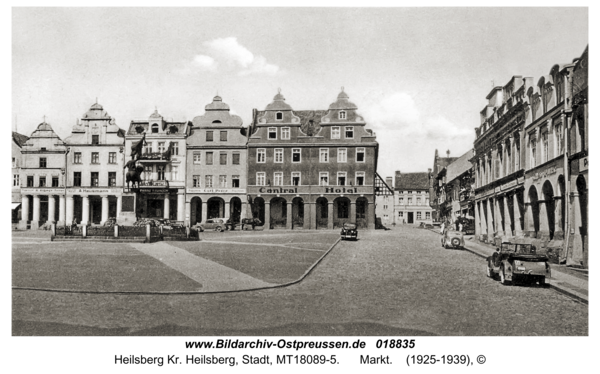 Heilsberg, Markt