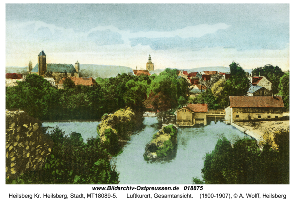 Heilsberg, Luftkurort, Gesamtansicht