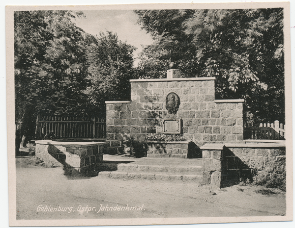 Gehlenburg, Jahn-Denkmal