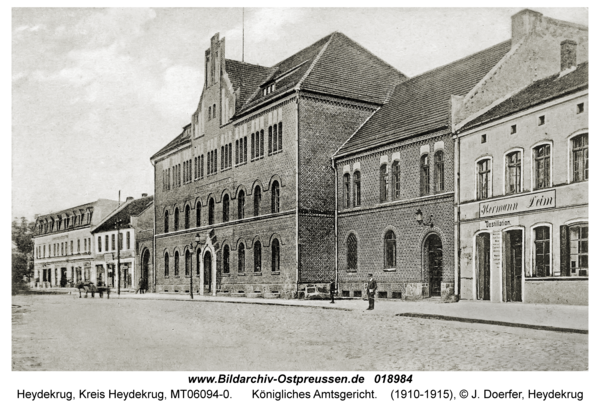 Heydekrug, Königliches Amtsgericht