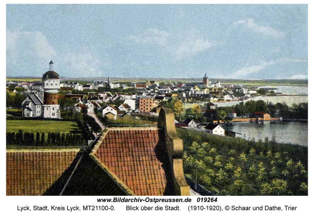 Lyck, Blick über die Stadt