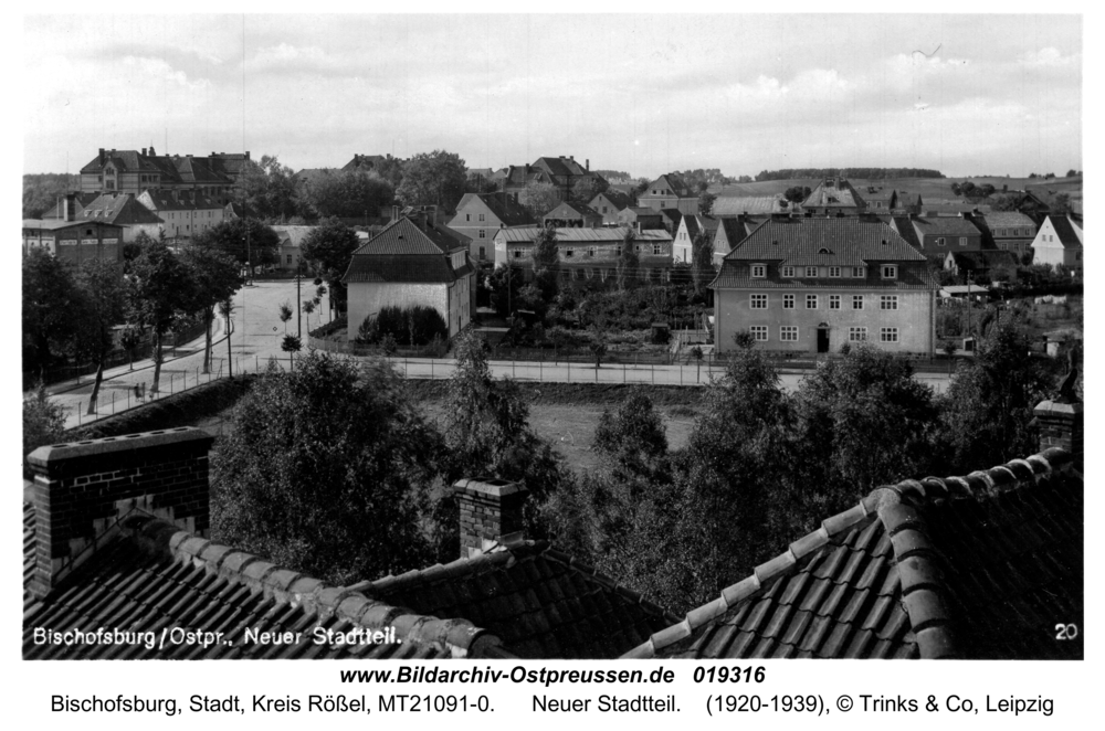 Bischofsburg, Neuer Stadtteil