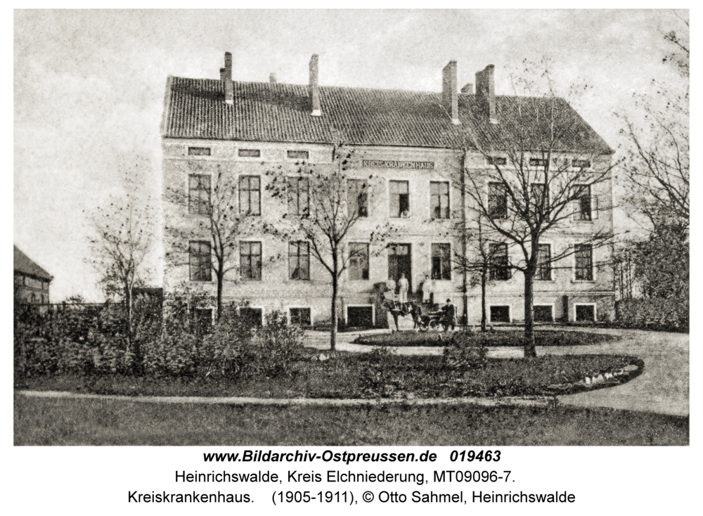 Heinrichswalde Kr. Elchniederung, Kreiskrankenhaus