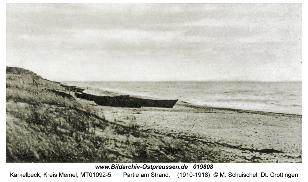 Karkelbeck, Partie am Strand