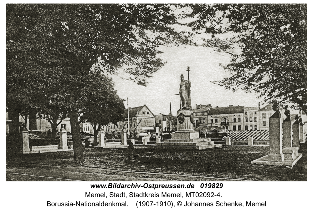 Memel, Borussia-Nationaldenkmal