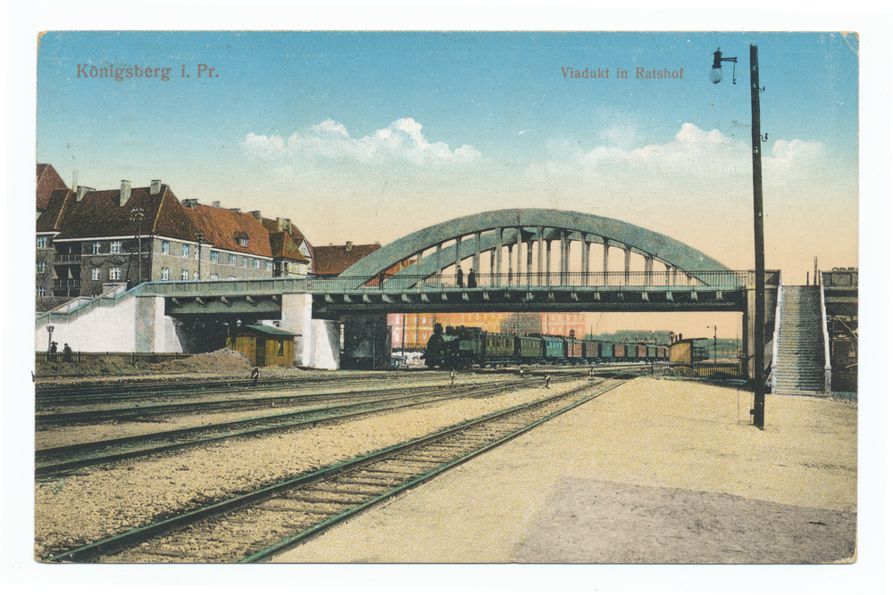 Königsberg (Pr.), Arndtstraße, Viadukt in Rathshof