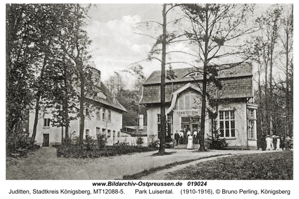 Juditten Kr. Königsberg, Park Luisental