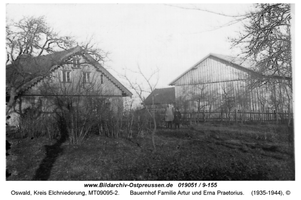 Oswald, Bauernhof Familie Artur und Erna Praetorius