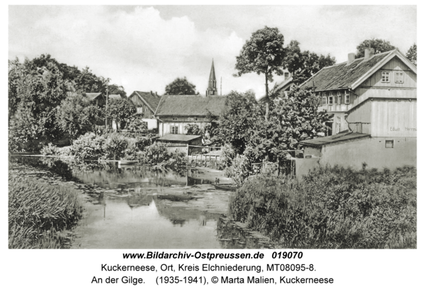 Kuckerneese, An der Gilge