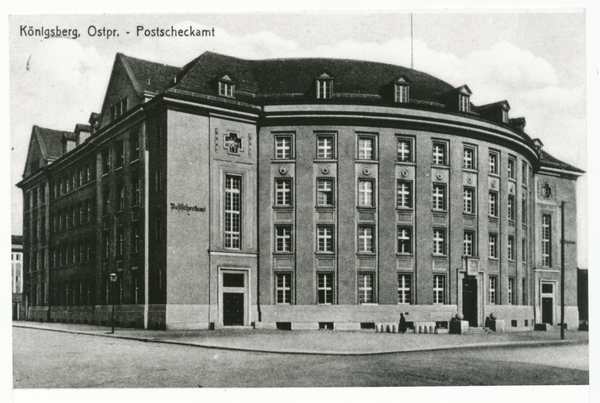 Königsberg (Pr.), Kniprodestraße, Postscheckamt