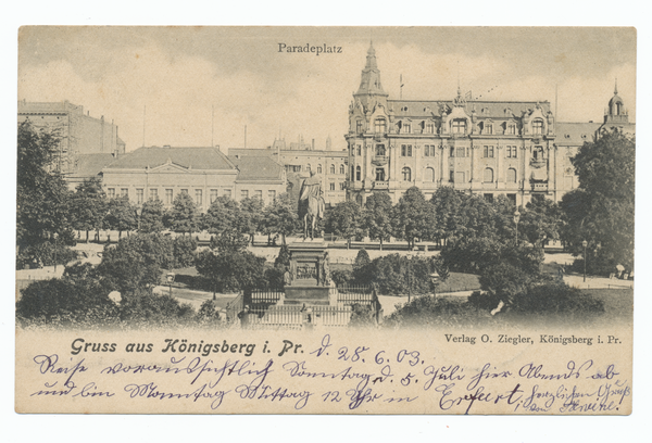 Königsberg, Paradeplatz