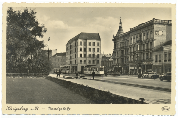 Königsberg, Paradeplatz