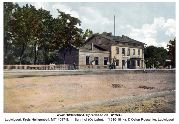 Ludwigsort, Bahnhof (Ostbahn)