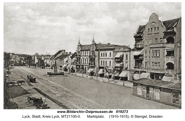 Lyck, Marktplatz