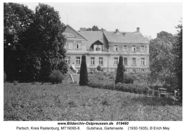 Partsch, Gutshaus, Gartenseite